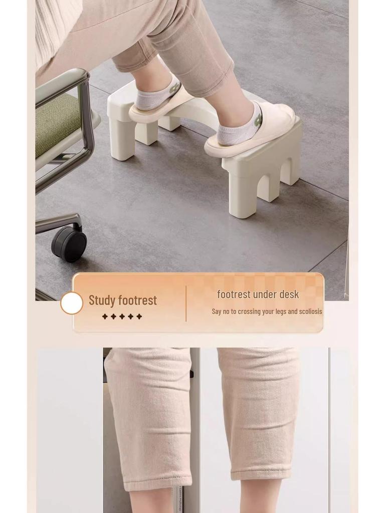 Non-Slip Thickened Toilet Squatting Footstool for Kids & Adults