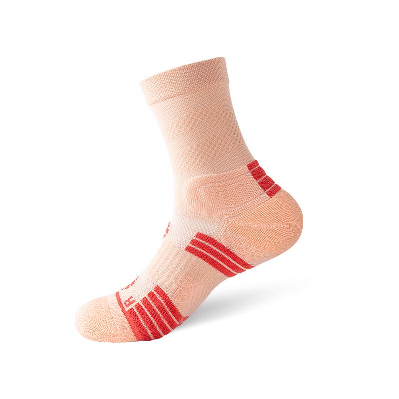

Unisex Mid-Calf Badminton Socks, Sweat-Absorbent & Odor-Resistant with Towel Bottom, Ideal for Running, Hiking, and Sports. 35-39 розовый
