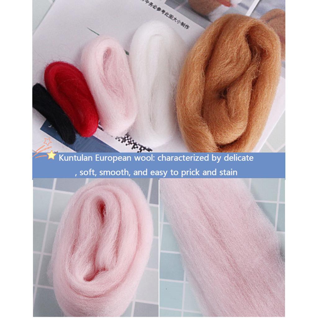 1pc-wool Felt Poke Le Felt DIY Material Bag Handmade