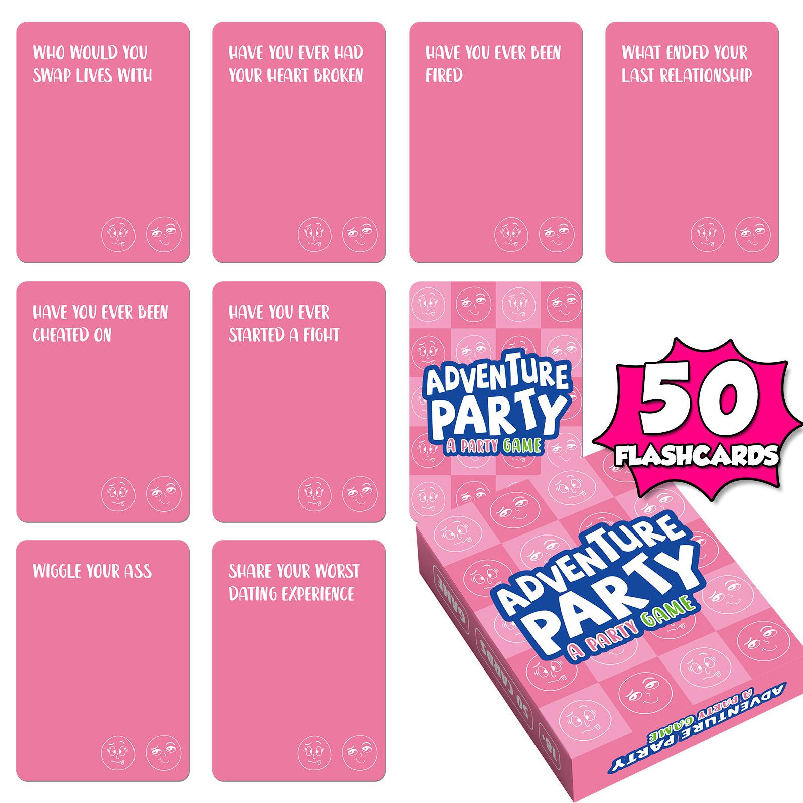 Настольная игра  Вечеринка приключений  Карты Регулировать атмосферу Карты