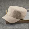 Summer Breathable Flat Top Hat Solid Color Board Is Casual Style Simple Men's Hat Small Head Circumference Women's Hat Couple Light Spring