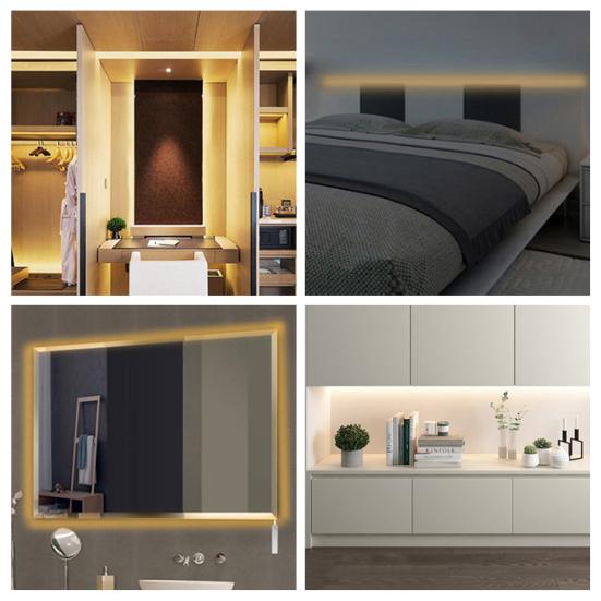 Flexible Strip Light Adhesive High Brightness Waterproof Self Low-Power Consumption Plug-and-Play Flicker Free