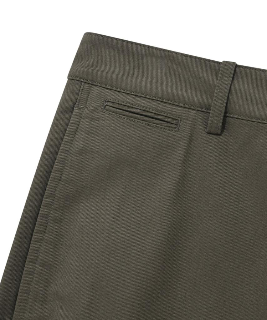 COVERNAT Semi-Wide Chino Pants Khaki