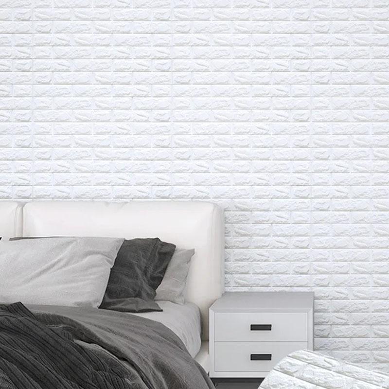 Wall Stickers 3d Paper Wall Adhesive Wallpaper DIY Paper for Walls Decoration Brick Pattern 77cm*70cm Wallpapers Home Decor