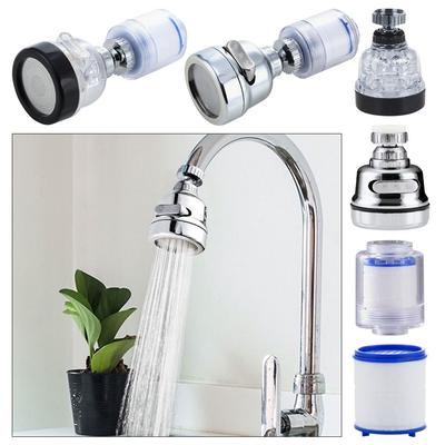 1Pcs Bubbler Dispenser Faucet Aerator Water Saving Shower Head Water Filters 3 Modes Nozzle Tap Extension Connector