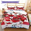 Arsenal F.C  Pattern Bedding Quilt Set Quilt Cover Pillowcase Home Decoration Birthday Gift (1 * duvet cover + 2 * pillowcase, without core)