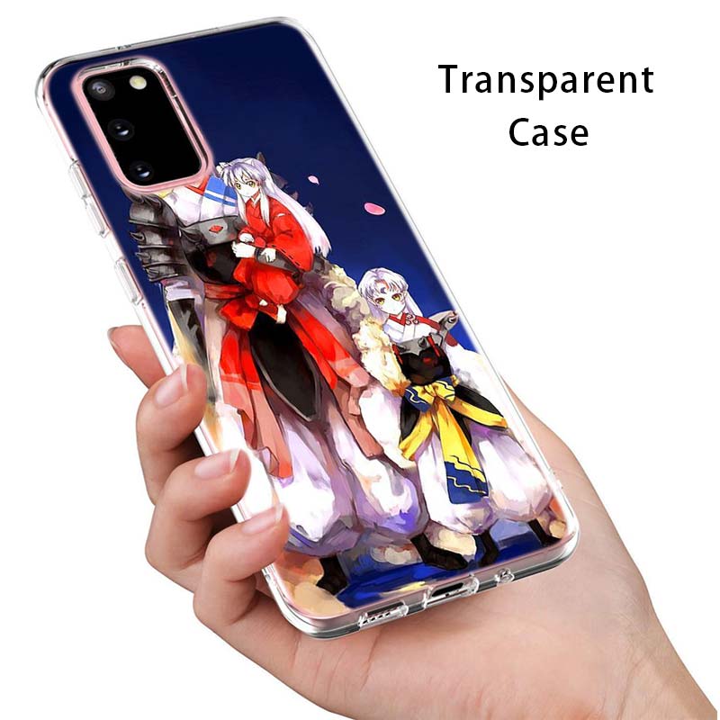 Cartoon Anime Inuyasha Für Samsung Galaxy S22 Pro S21 S20 FE Ultra S10 S10E Lite S9 S8 Plus S7 S6 Rand weiche Telefon Fall