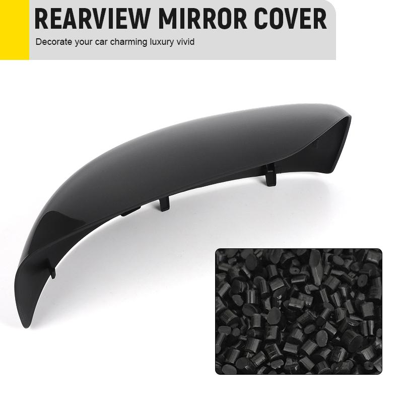 Side Wing Mirror Cover For Infiniti G37 2008-2013 G25 11-12 Q40 2015 Q60 14-15 Gloss Black /Carbon Fiber Rearview Mirror Cap