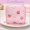 Travel Sanitary Pad Storage Bag With Sealable Cubic Design For Womens Period Supplies