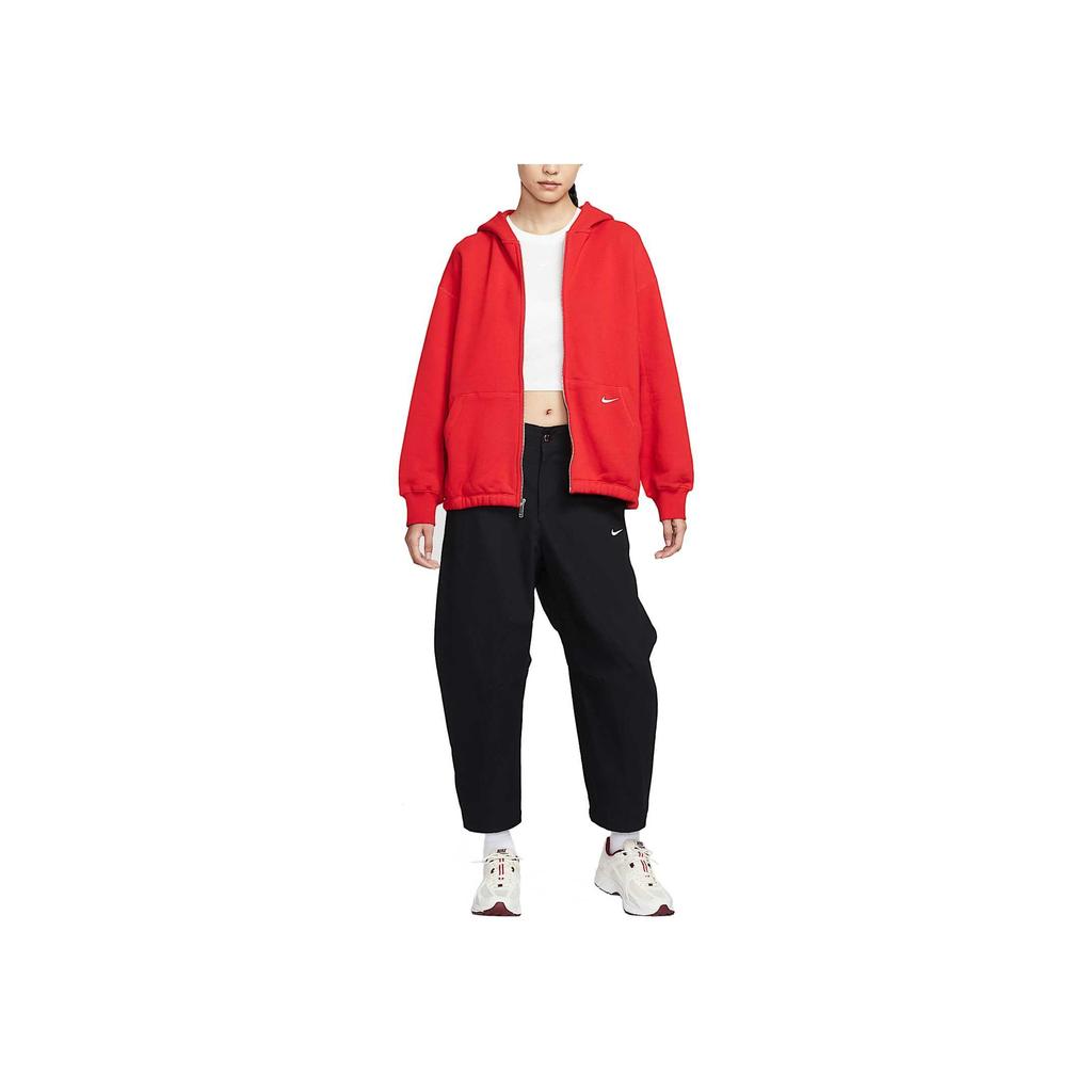 Nike Sportbekleidung Ästhetisch Bequem Einfach Einfarbiger Hoodie Damen Hoodies HV1950-657