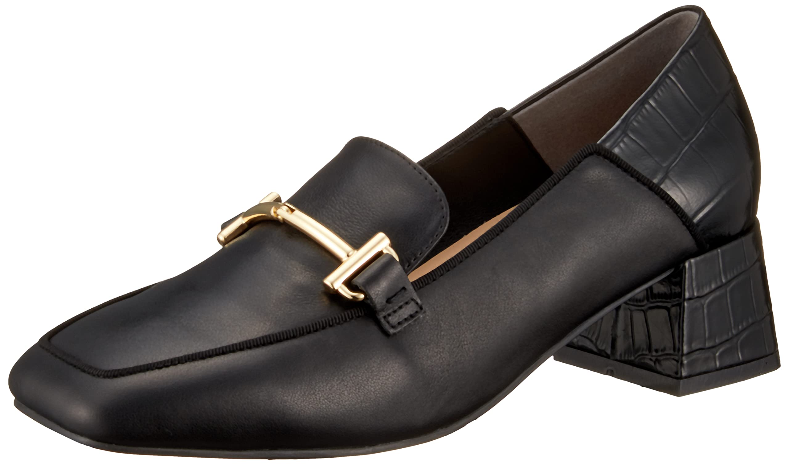 

Carino CAKK23002 Women s Pumps, Black, Size 24.0 cm