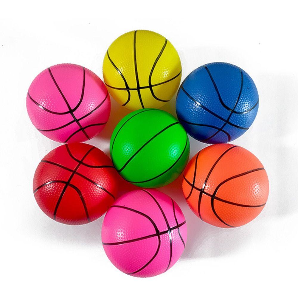 Matches Training Inflatable Small Basketball Toy Sports Elastic Balls Fillers Beach Balls  Kids