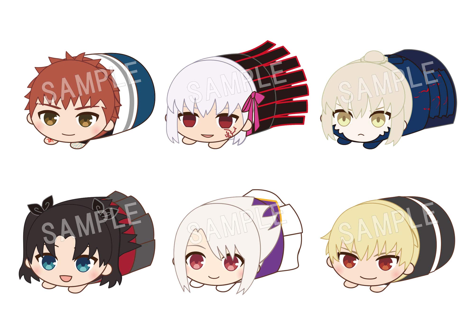 

Chugai Mining Movie night Mochikororin Plush Mascot BOX продукт Fate/stay [Heaven s Feel]