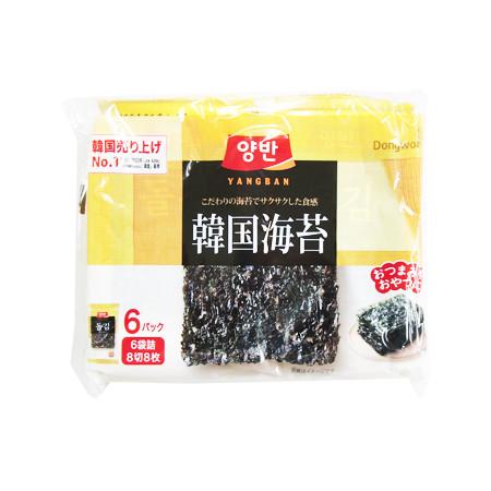 Japan Shirako Nori Korean Seaweed (6 Packs)