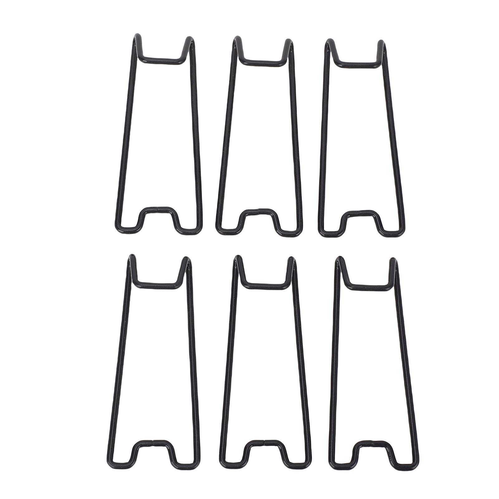 

6 Наборов Подставок-мольбертов для фоторамок, Железные Подставки для фоторамок, Держатели с Клейкими Подушечками для