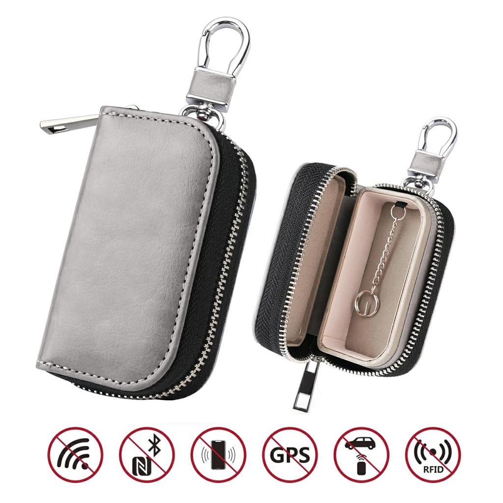 Husa cheie CigaMaTe pentru prevenirea atacurilor de tip relay, Cheie inteligentă, Blocare unde radio, Articole antifurt auto,