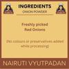 Nairuti Vyutpadan Onion Powder 1 Kg | Pure Red Onion Flake Powder for Cooking Hair Care | No Additives | Supports Hair Growth & Reduces Hair Fall