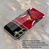 Rosewood Golden Horse High-end PhoneCase Electroplated Glass PhoneCase for Samsung Galaxy S26 S25 S24 S23 S22 S21 FE,Ultra,Plus