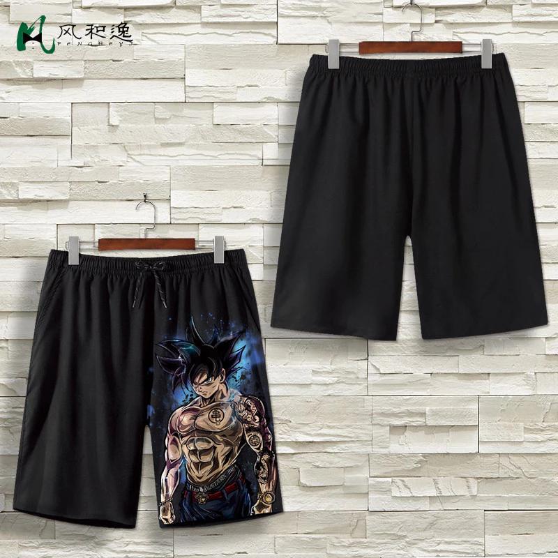 

Goku Goten Trunk FUSION Saiyan Shorts Pants Boxing Muay Thai Kickboxing Training Japan Cartoon Print Gym Sport Workout Fitness Cosplay Unisex S