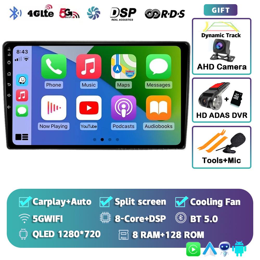 Android 14 Wireless Carplay Auto Car Radio For Citroen C3-XR 2019-2022 Multimedia Video Player Navigation GPS 2 Din Stereo Audio