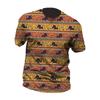 Vintage Men'S T-Shirt 3D Print Ethnic T Shirt Pattern Short-Sleeved Top Summer Breathable Men'S Clothing Ancient Culture Tees