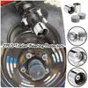 2PCS 1.98" Trailer Bearing Protector Caps - Durable Dust Cover for Boat/RV Trailers (Easy Install, Corrosion-Resistant)