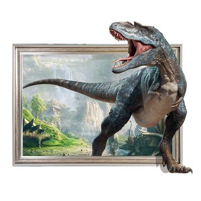 3D Realistische Dinosaurus Muursticker voor Kinderkamer Slaapkamer Woonkamer Huisdecoratie