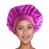 Children's Satin Sleep Cap - Soft Elastic Silk-like Hair Care Hat