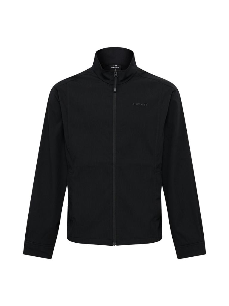 Eider Cooleats Air Men'S Lightweight Stand Neck Jacket_Black