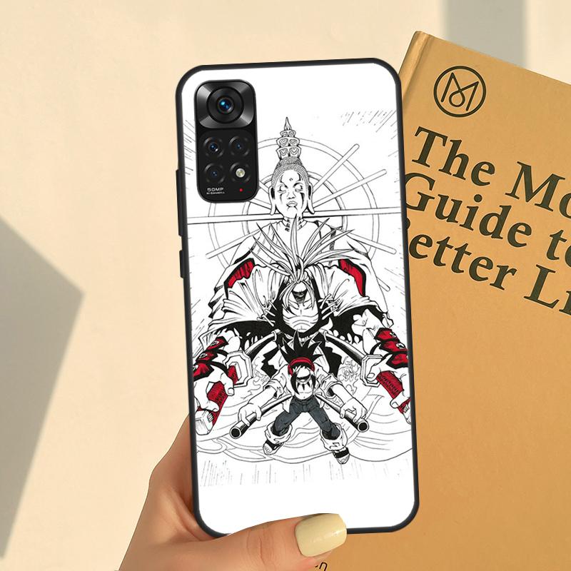 

Чехол Shaman King для Xiaomi Redmi Note 10 Pro, чехол для Redmi Note 11 Pro 8 9 10S 11S 10A 10C 9A 9C 9T Redmi Note 11 Pro
