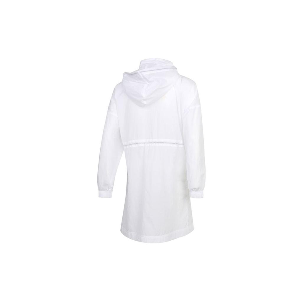 Puma Sports Casual Mid-Length Hooded Jacket Women Outerwear White 531460-02