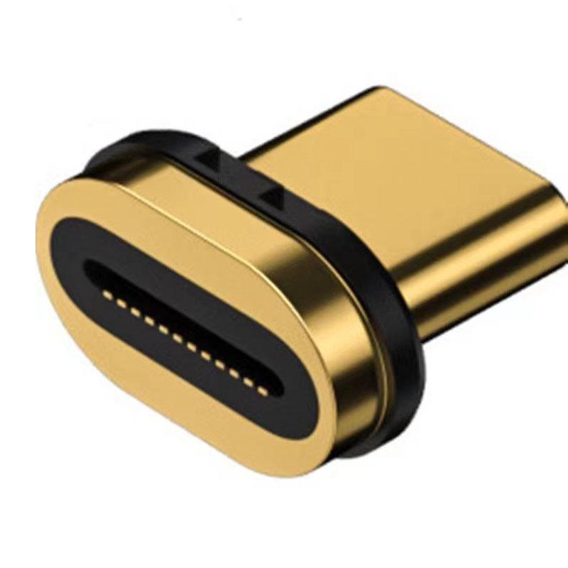 Magnetyczny Adapter USB4 Typu C, 140W, Wideo 8K@60Hz, Pełna Funkcjonalność 40Gbps, Szybkie Ładowanie PD, Kątowy Design.