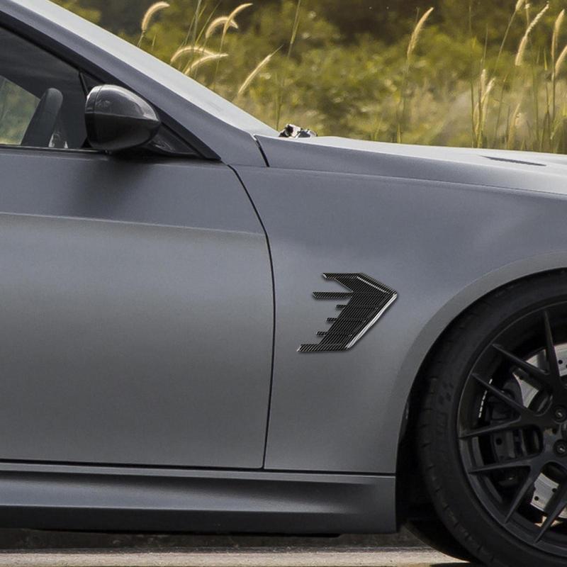 Universal Car Shark Gills Side Air Outlet Vent Decoration Sticker Trim Cover Decal Exterior Styling Accessories 2Pcs/Set