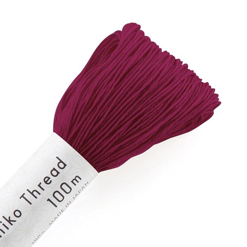 

olim pass sashiko thread Sashiko Thread 100m Omaki Suho (Suou) col. 136