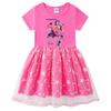 Vestido de Princesa de Manga Larga con Lentejuelas Arcoíris Kpop Demon Slayer para Niñas