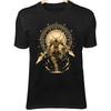 Demonic Guardian T-Shirt – Bone Armor, Four Arms, Ancient Weapons, Shadow Art