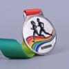 Running Runner Gold Medals Trophy Award With Neck Ribbons Express Medal Various Souvenir School Sports Prize Gift Custom Made