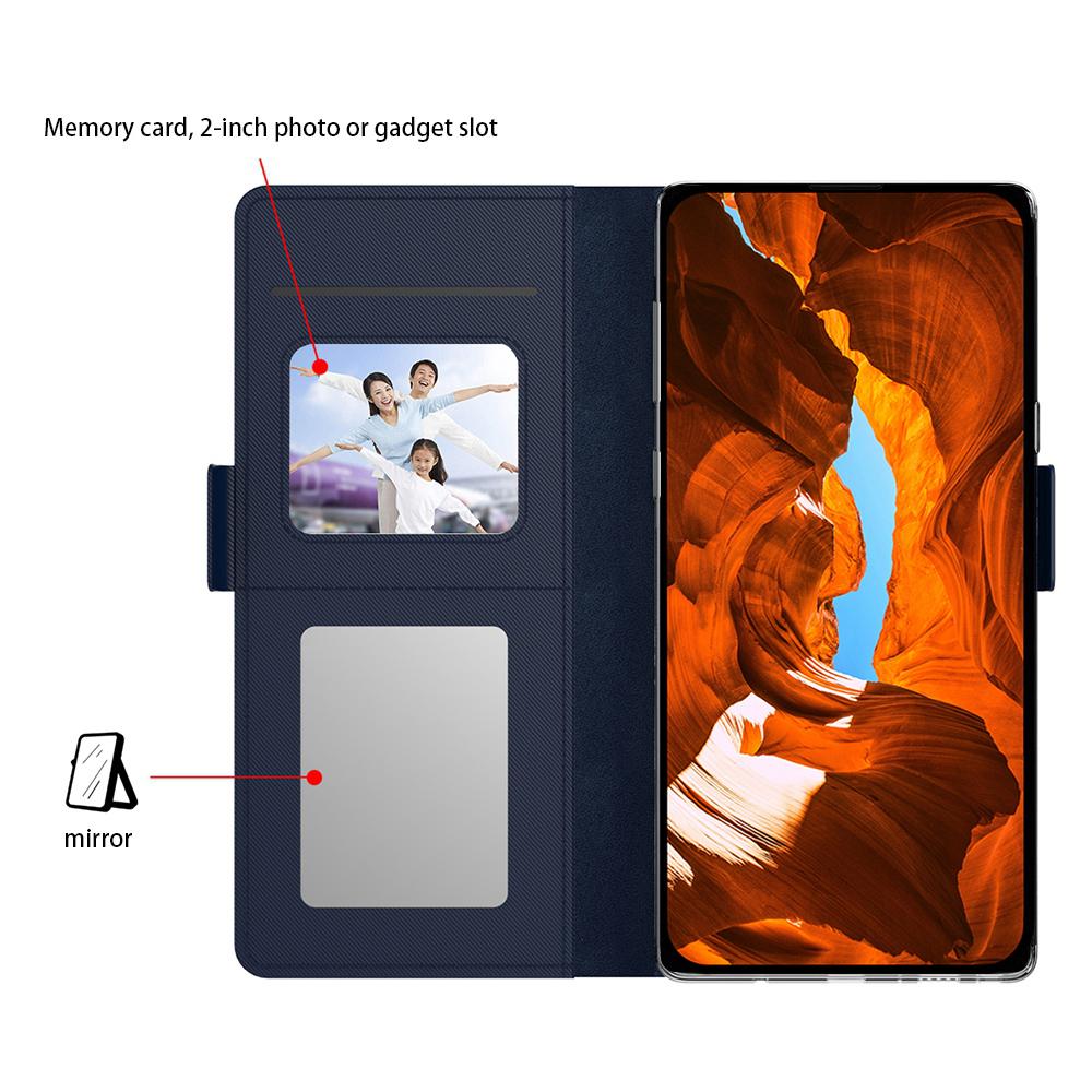 För Xiaomi 17 Ultra 5G Fodral PU+TPU Magnetiskt Flip-mobilfodral med Stöd