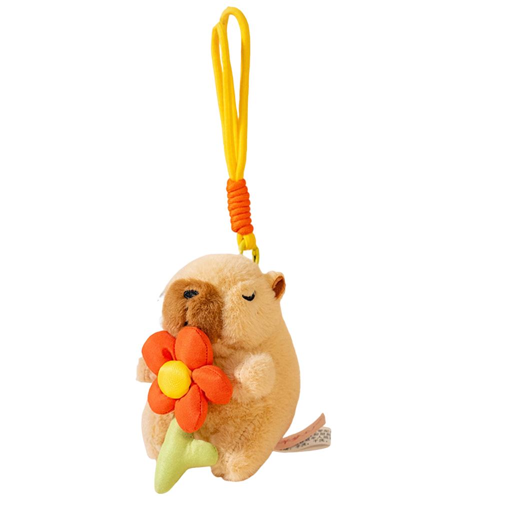 Cute Colorful Rope Dolphin Doll Creative  Keychain Pendant Doll Plush Toy Doll