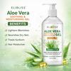 Gel Calmante e Hidratante de Aloe Vera Elibliss con Vitamina E para Piel y Cabello | Hidratante para Piel Seca, Alivio de Quemaduras Solares y Cuidado del Cabello | Sin