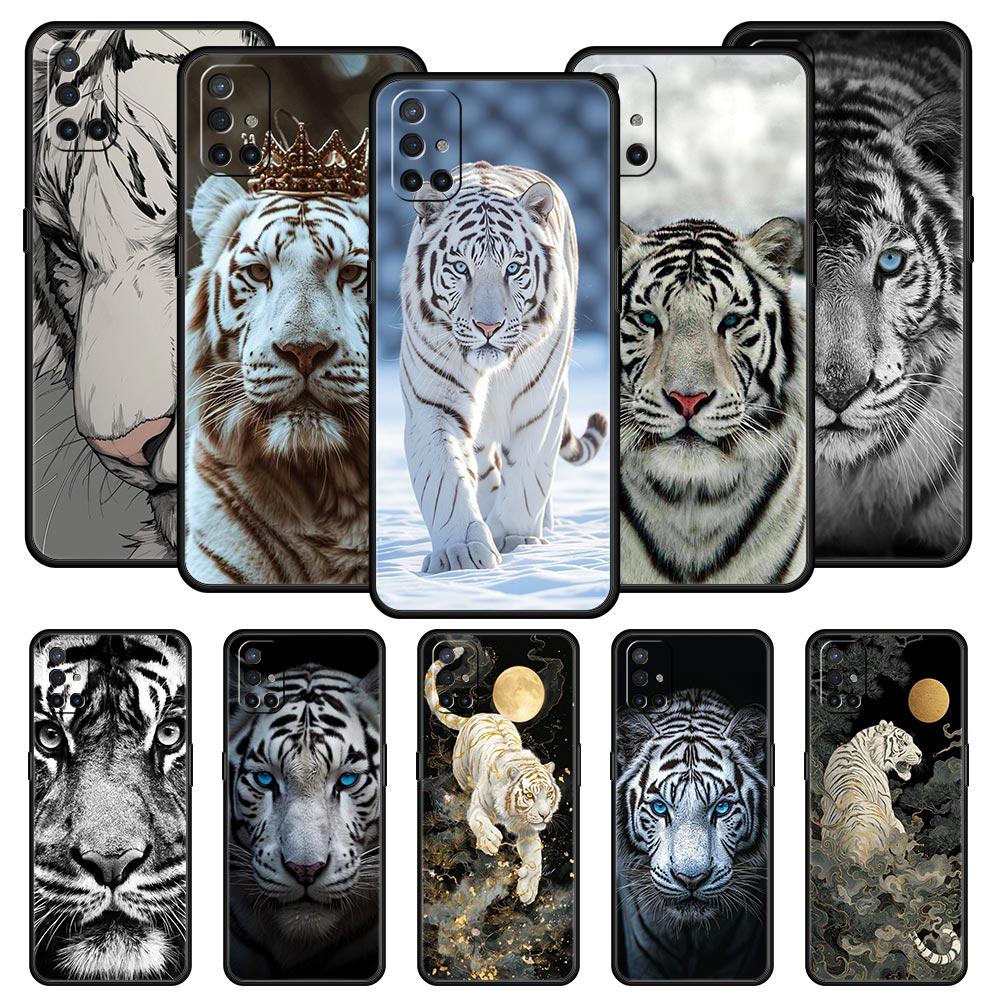 Animal White Tiger Phone Case For OnePlus 15 13 12 11 10 9 8 13T 10T 7T Pro 13R 12R 9RT 8T Nord 4 N200 2T CE 2 3 5G Lite Cover