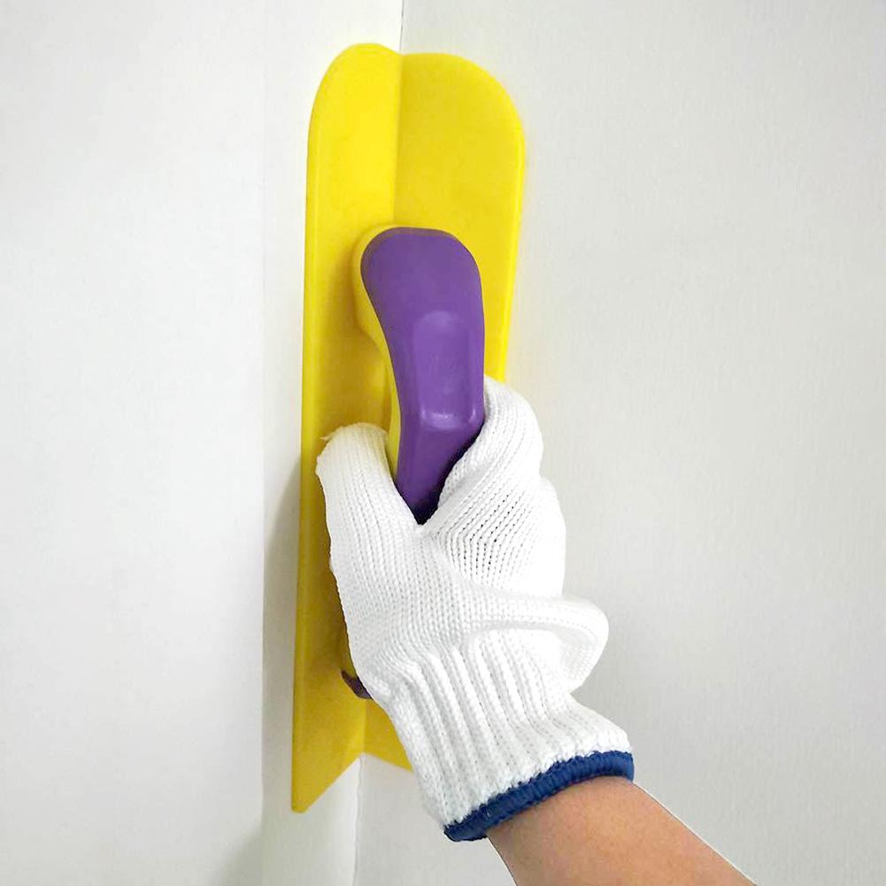 Plastic Inner/Outer Wall Corner Trowel Putty Knife Scraper Multipurpose Putty Spatula Cement Finishing Home Construction Tool Inner Corner Trowel