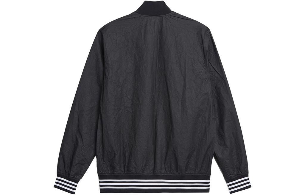 adidas Originals X HUMAN MADE T/T TYVEK HM Jacken Herren Schwarz Baseballkragen Moderat Sonstige GM4628