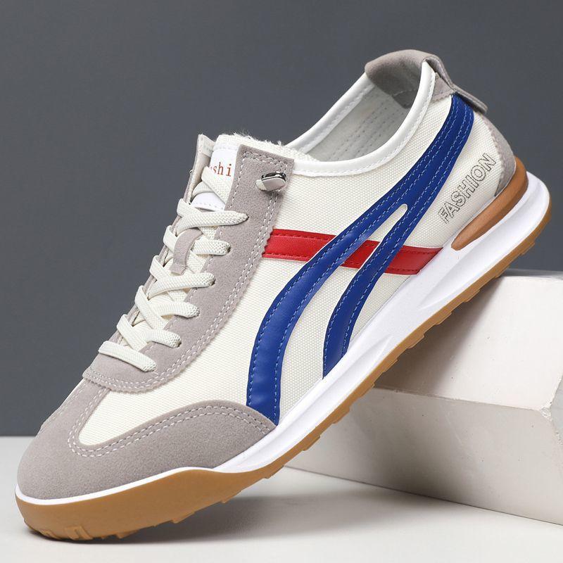 New Summer Board Shoes Men's Fashion Versatile Retro Style Forrest Gump Men's Shoes Breathable Cloth Sports Shoes Light Casual Shoes