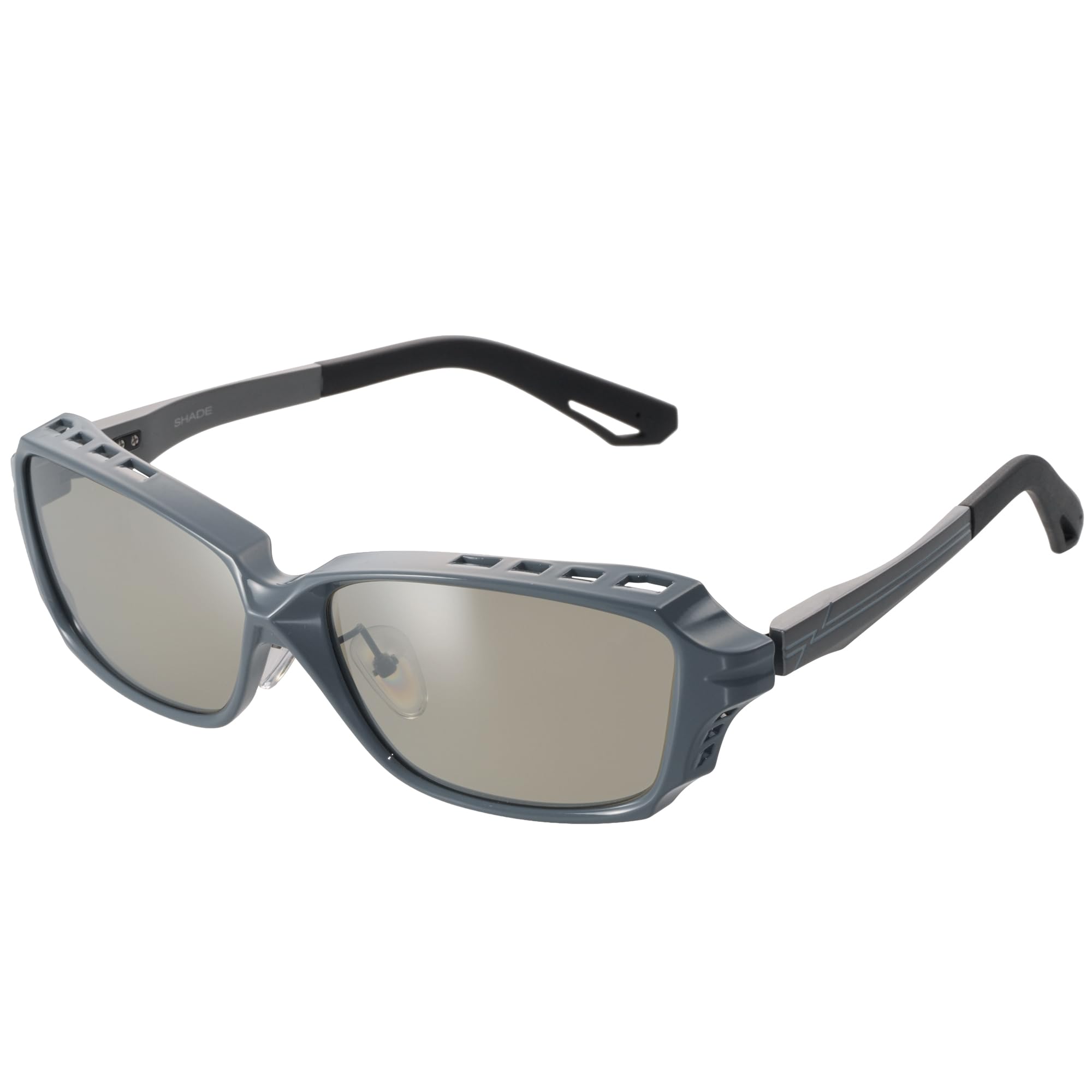 

Zeku Polarized Sunglasses SHADE Alpine Gray TRUEVIEW MIRROR [Zeque] F-2246 SPORTS/SILVER