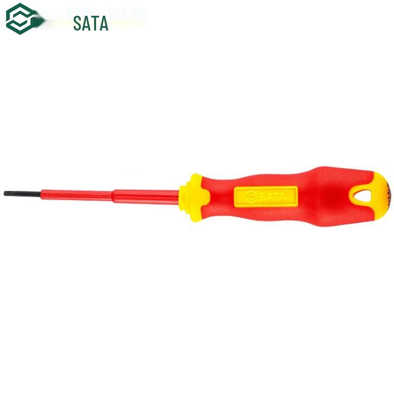 SATA T-Series Insulated Slotted Screwdriver
