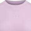 Under Armour Cool Mesh Logo Solid Loose Breathable Crew Neck Short Sleeve T-Shirt Women T-Shirts Purple 6007555-543