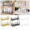 2 Tier Spice Storage Rack Home Countertop Freestanding Kitchen Cabinet Shelf