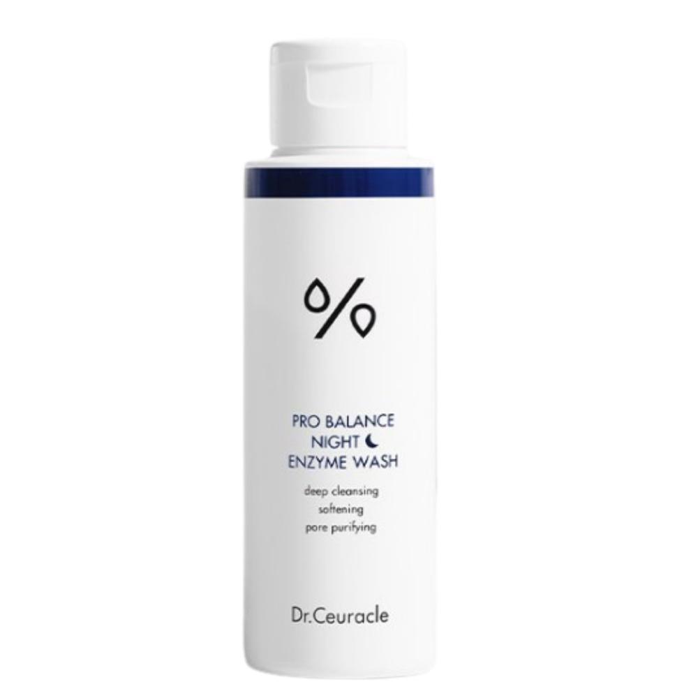 Dr. Ceuracle Pro Balance Night Enzyme Wash 50g Deep Cleansing Charcoal Powder for Fine Dust & Impurities