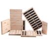 Bamboo & Wood Ring Display Stand - Earring & Stud Display Tray, Ring Storage, Jewelry Organizer
